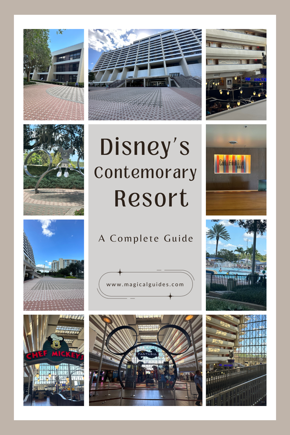 A complete guide about fireworks viewing spots, room types, Pros & Cons, Club Level Overview, Disney Vacation Club Villas, Bay Lake Tower, Garden Wing, Main Building, Dining, Pools, and more! Everything you could want to know about Disney's Contemporary.