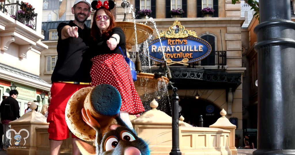 Taking pictures with a magic shot is so much fun for couples! Memory Maker is a great idea if you plan to take advantage of the Photopass Photographers on your Disney Date Night.