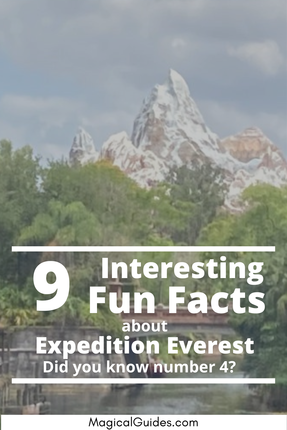 One of the most iconic rides in Disney's Animal Kingdom is Expedition Everest. Did you know these 9 facts about the ride?