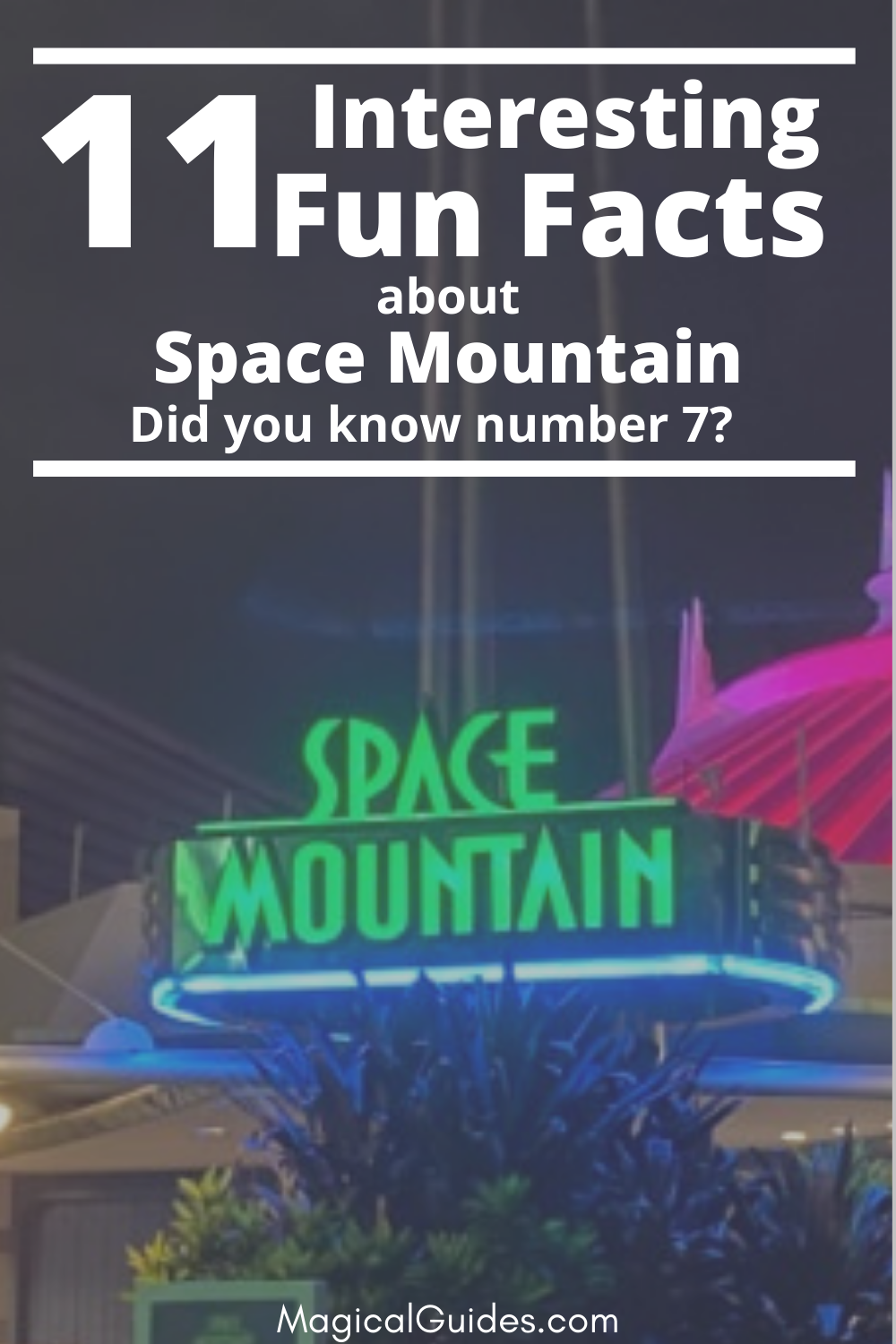Learn about the History of Space Mountain, Secrets, and Easter Eggs of this iconic Walt Disney World attraction. This popular attraction has many Disney World fans waiting in line for this thrill ride. Next time you're waiting in line, you can annoy your family with all 11 of these fun facts!