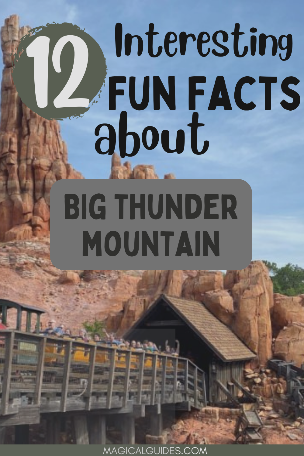 Big Thunder Mountain Railroad is full of hidden secrets you might not know about! Enter the Wild West in Frontierland for this fun roller coaster!