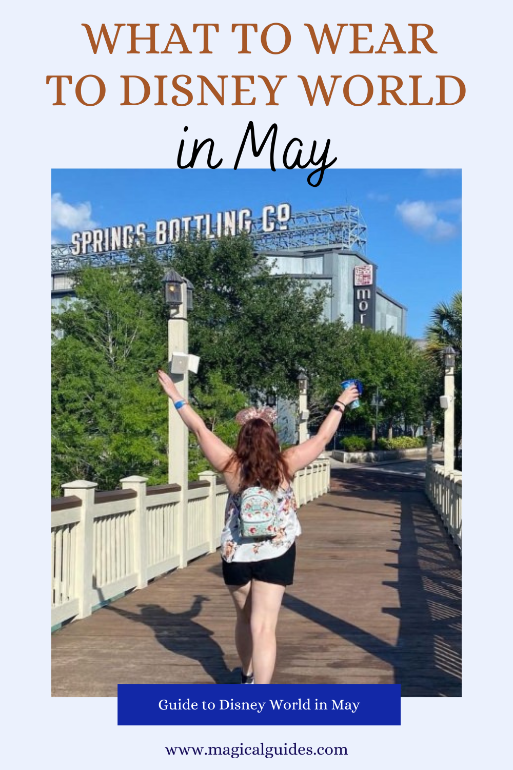 Crowd levels, weather in central Florida in May, Holidays and Special Events. What you should wear to Disney World and what you should pack for your May Disney World trip.