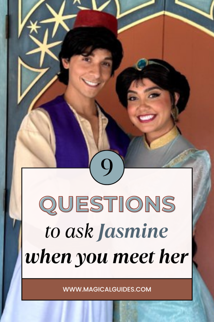 9 Questions to ask Jasmine when you meet her