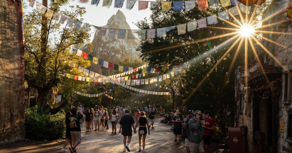 Early morning in Animal Kingdom is absolutely gorgeous.  Photo credit to Kurt Hadner