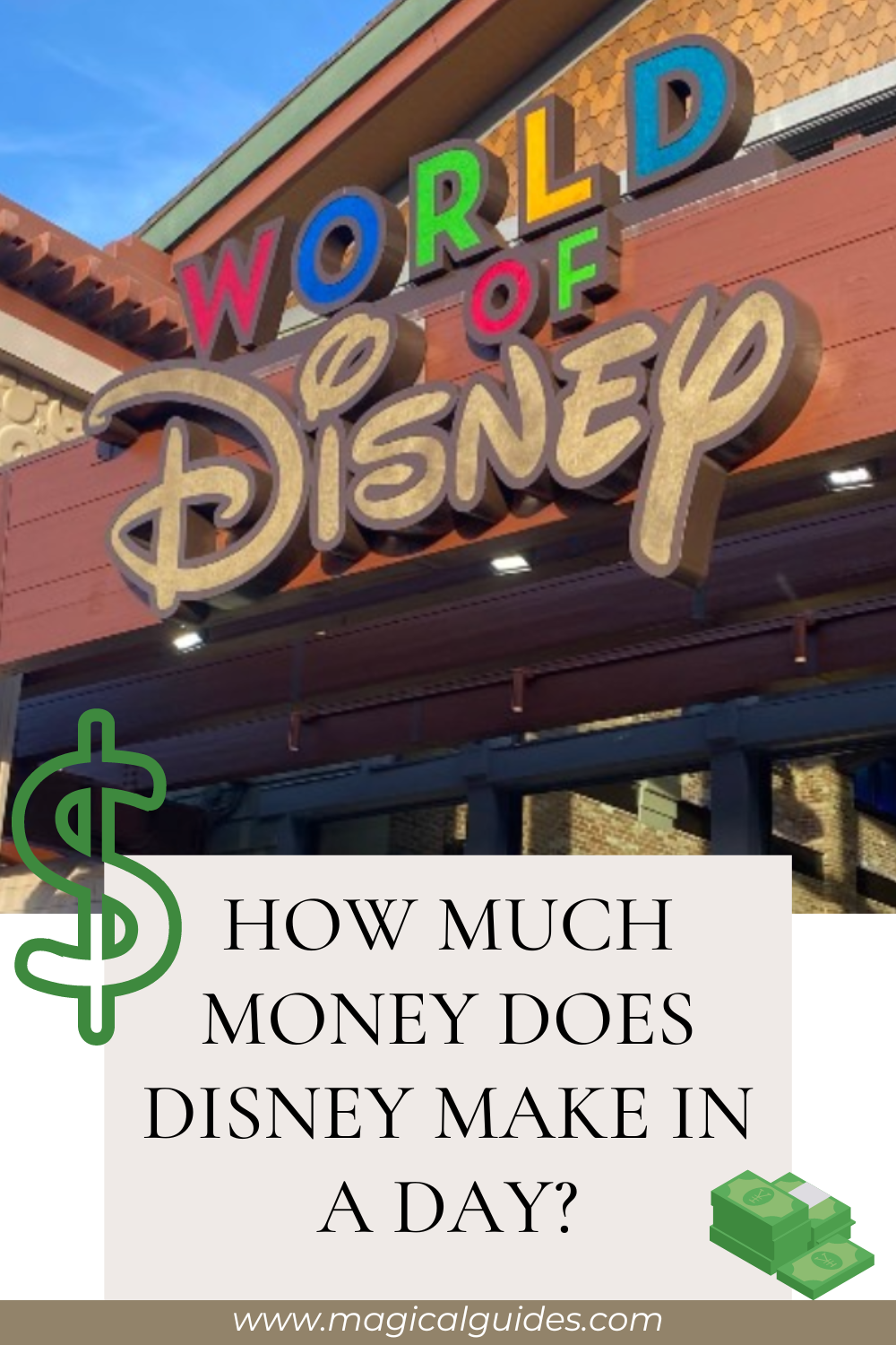 Have you ever wondered how much Disney makes in a day? Check out how much money Disney World brings in every single day, you will be shocked!