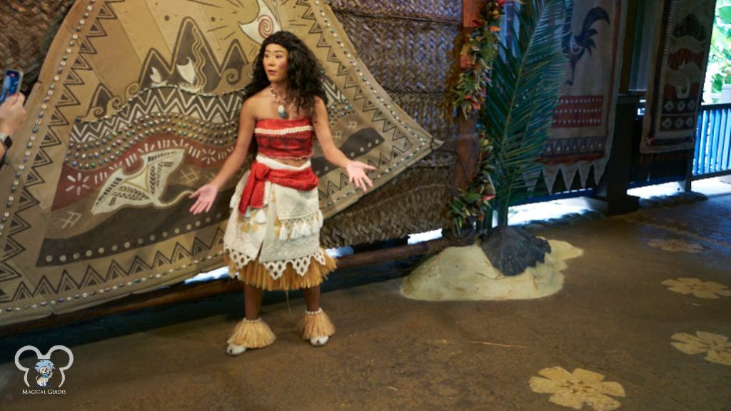 Moana is a fun meet and greet worth standing in line for on your next vacation