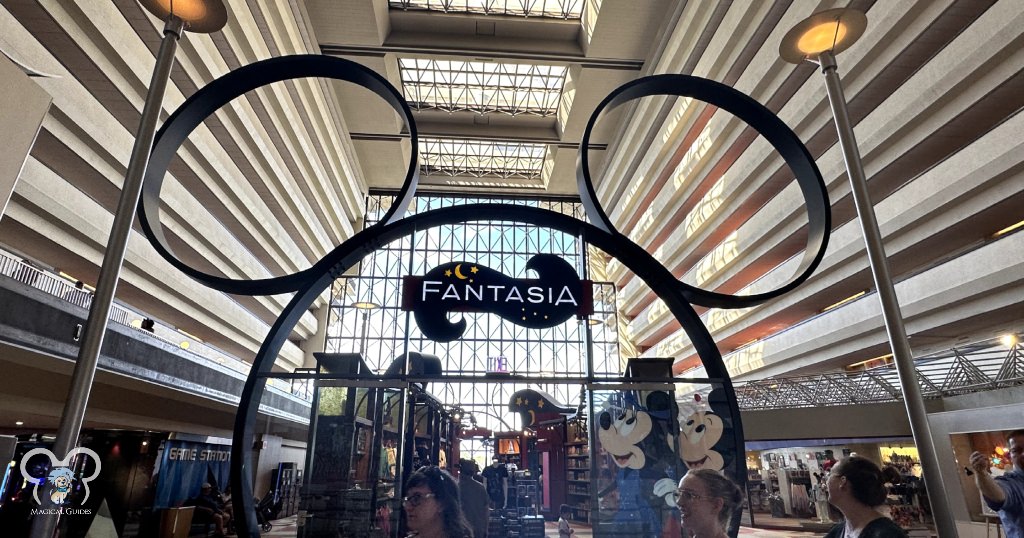 Disney's Fantasia Gift Shop to stop for souvenirs at Disney's Contemporary Resort.