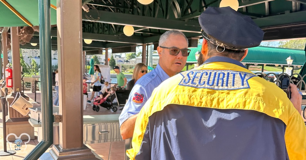 Security Officers at Disney's Magic Kingdom.