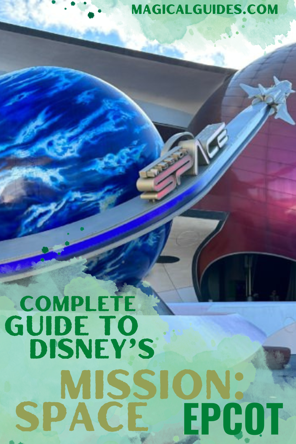 Everything you need to know about Disney World's Mission: Space Ride in EPCOT. Should you ride the green side or the orange side? Should you ride Mission Space? Find all the answers and more here!