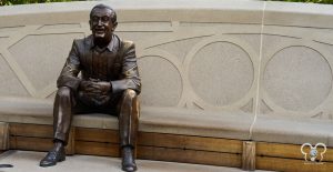 Walt Statue in EPCOT