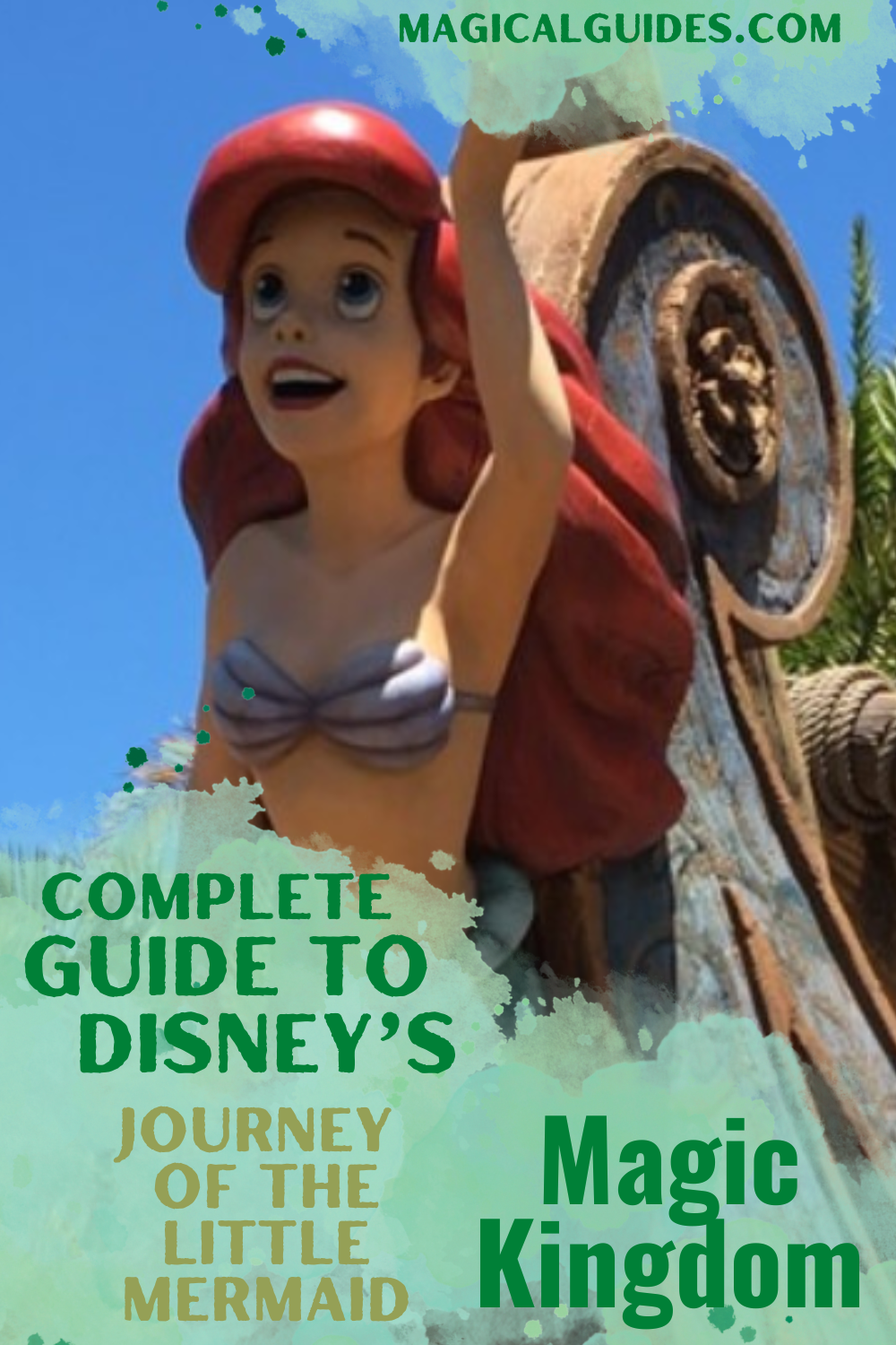 Fantasyland in Magic Kingdom has my favorite ride, Under the Sea: Journey of the Little Mermaid. Everything you need to know about this ride featuring Ariel.