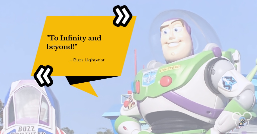 "To Infinity and beyond!"