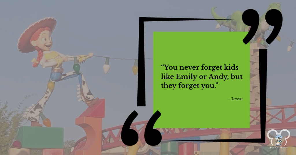 “You never forget kids like Emily or Andy, but they forget you.”