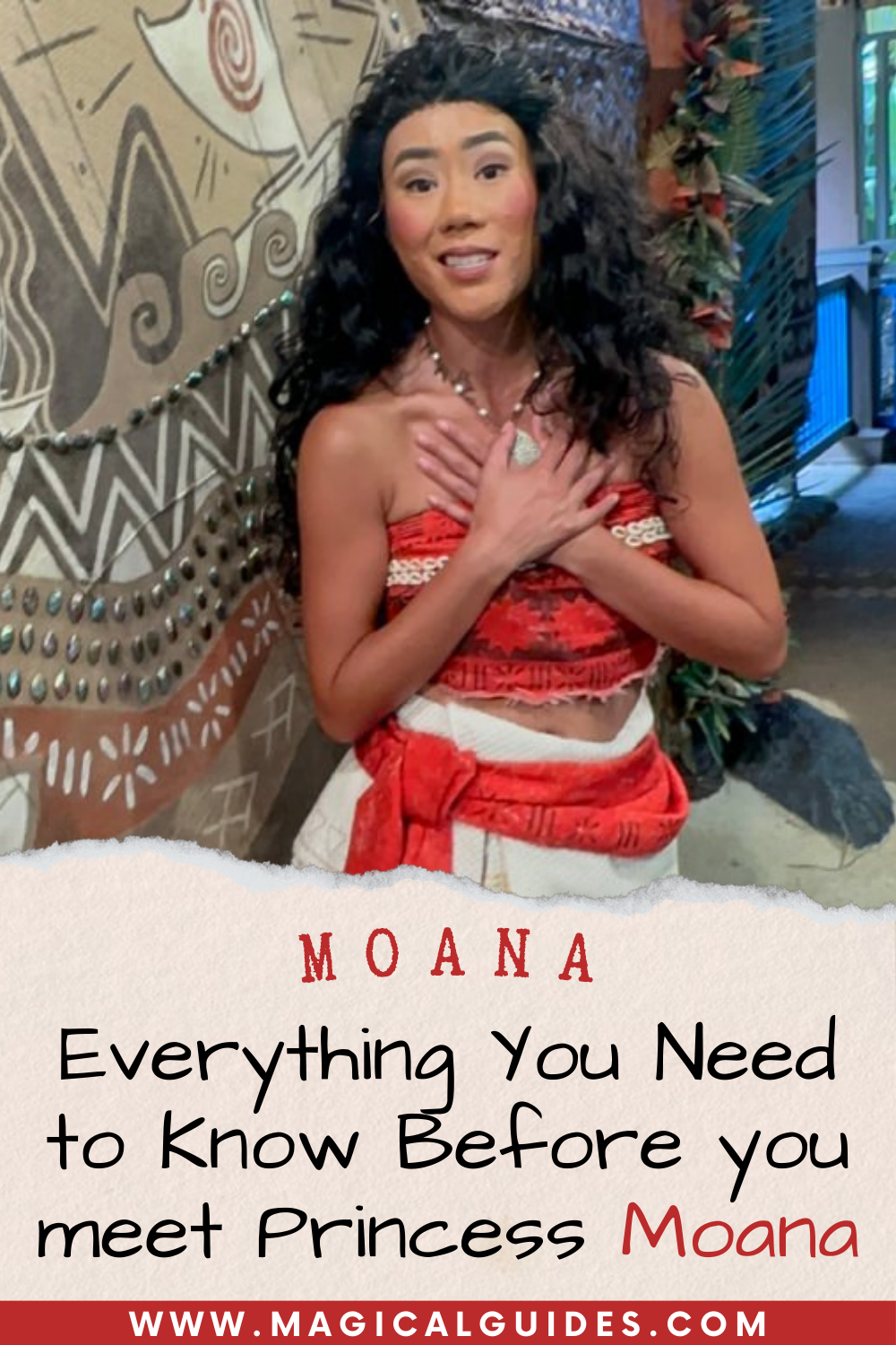 There are many places Moana fans can meet Moana at Disney World. Find where to meet Moana at Disney World, and what to ask her when you get to meet her. A complete guide to meeting Moana at Walt Disney World on your next vacation. Meet Moana at the Character Landing in Animal Kingdom.