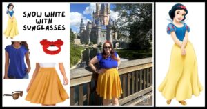 Snow White with sunglasses